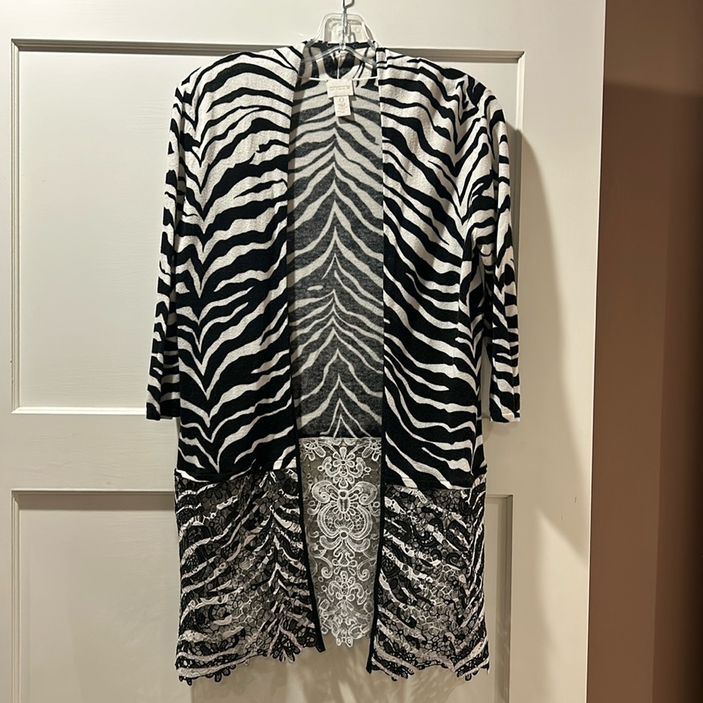 Chico’s Zebra Sweater - Bundle Discounts!